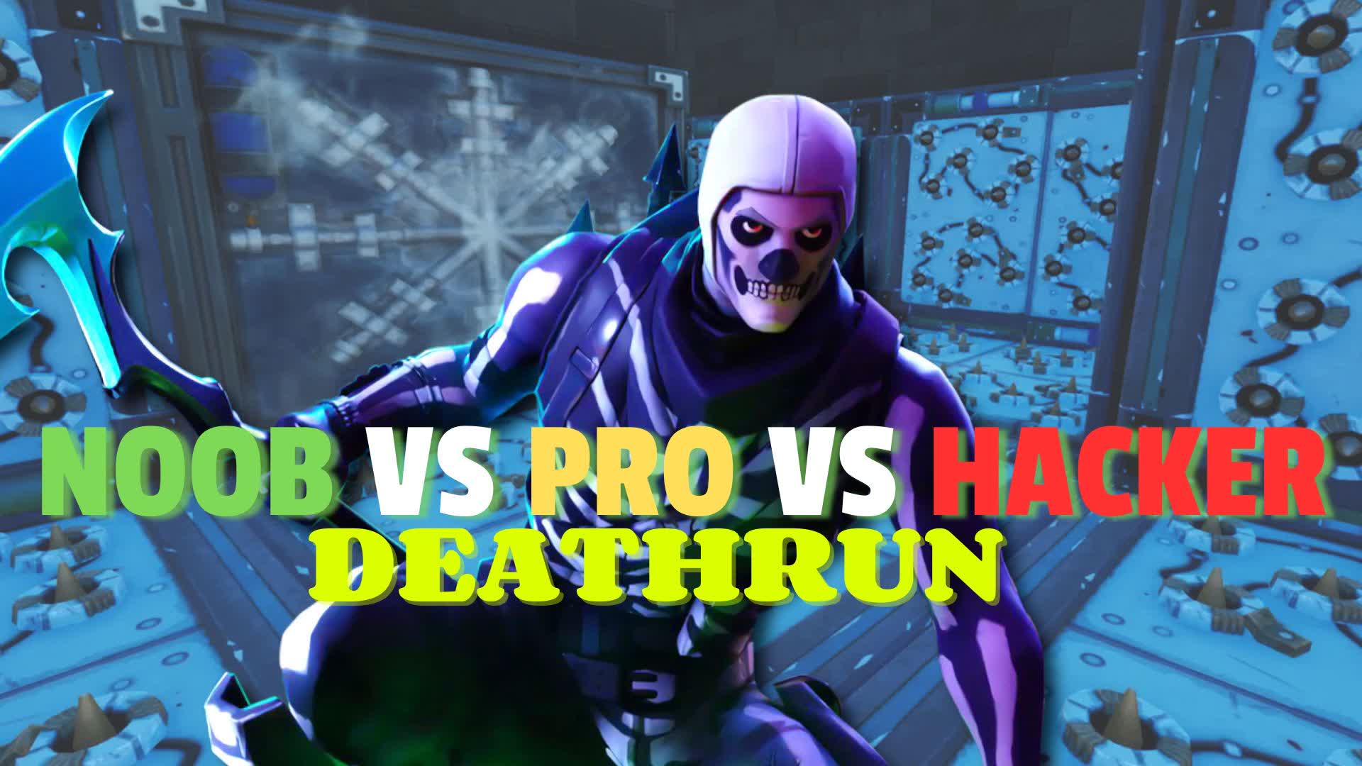 🏆NOOB VS PRO VS HACKER DEATHRUN