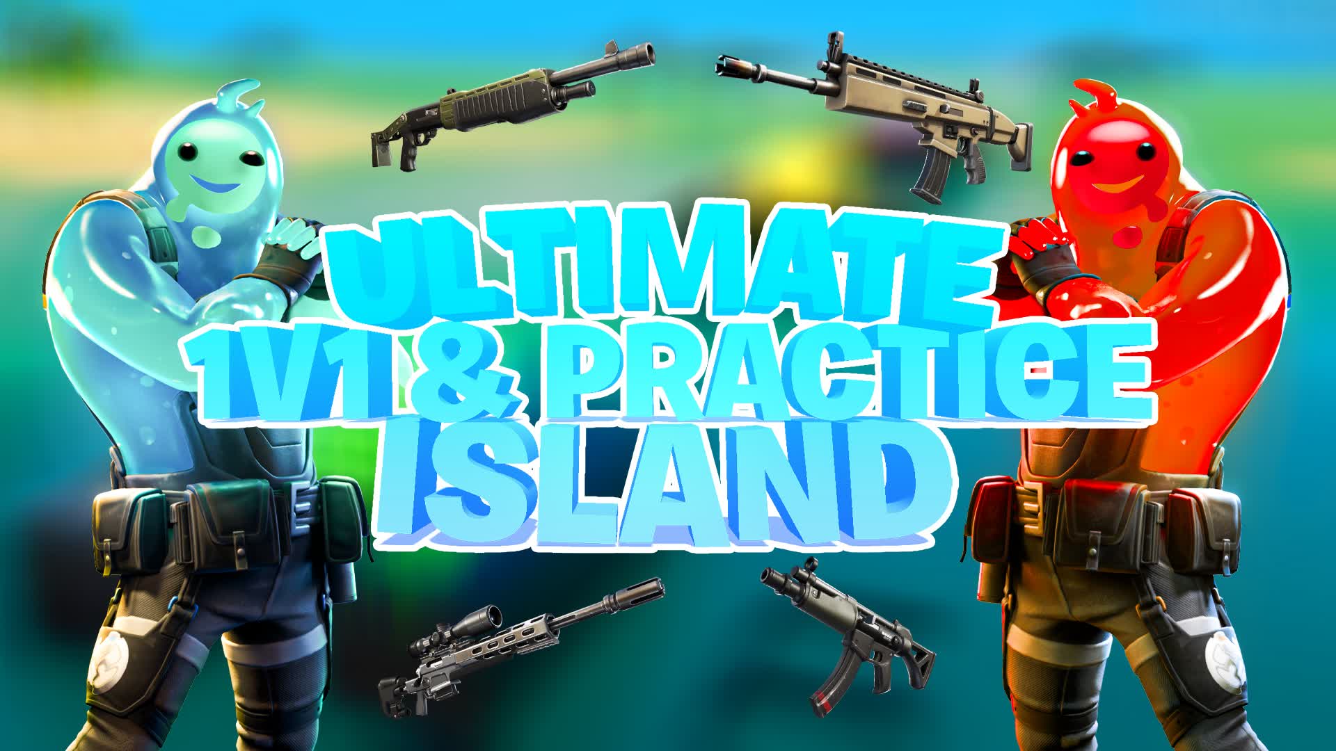 🔥ULTIMATE 1V1 & PRACTICE ISLAND🔥