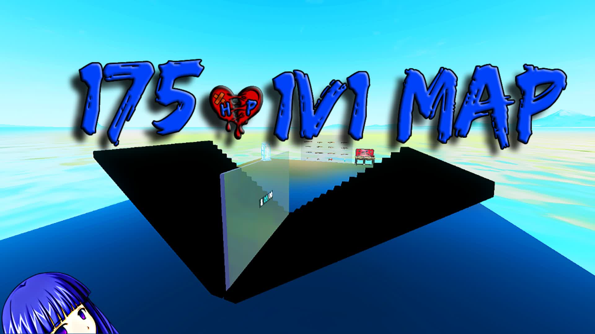 175 HP 1v1 Map