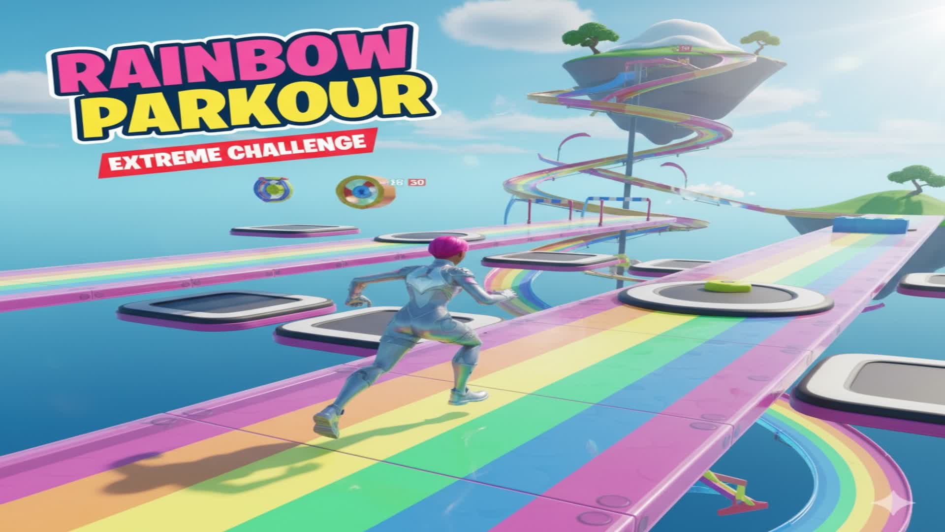 Rainbow parkor