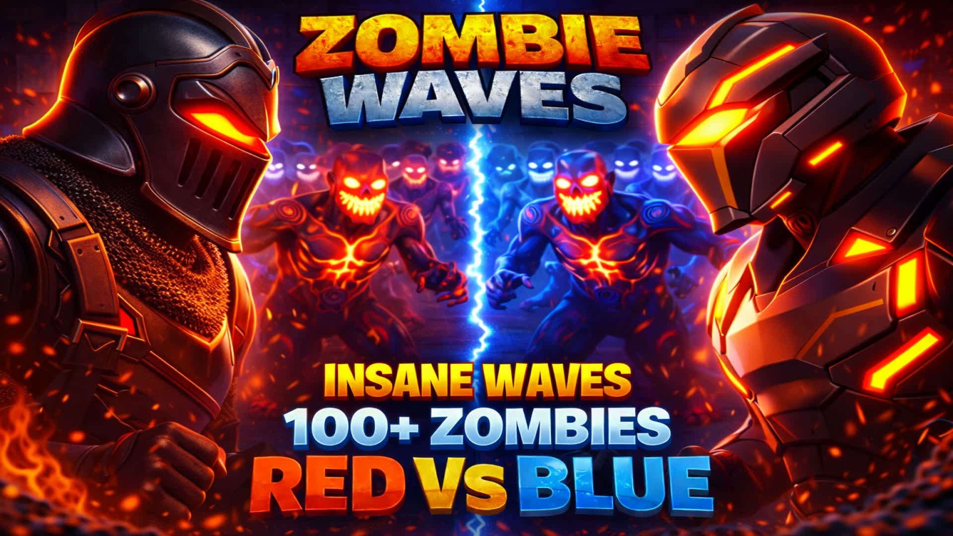 Zombie Waves – Red vs Blue 🧟