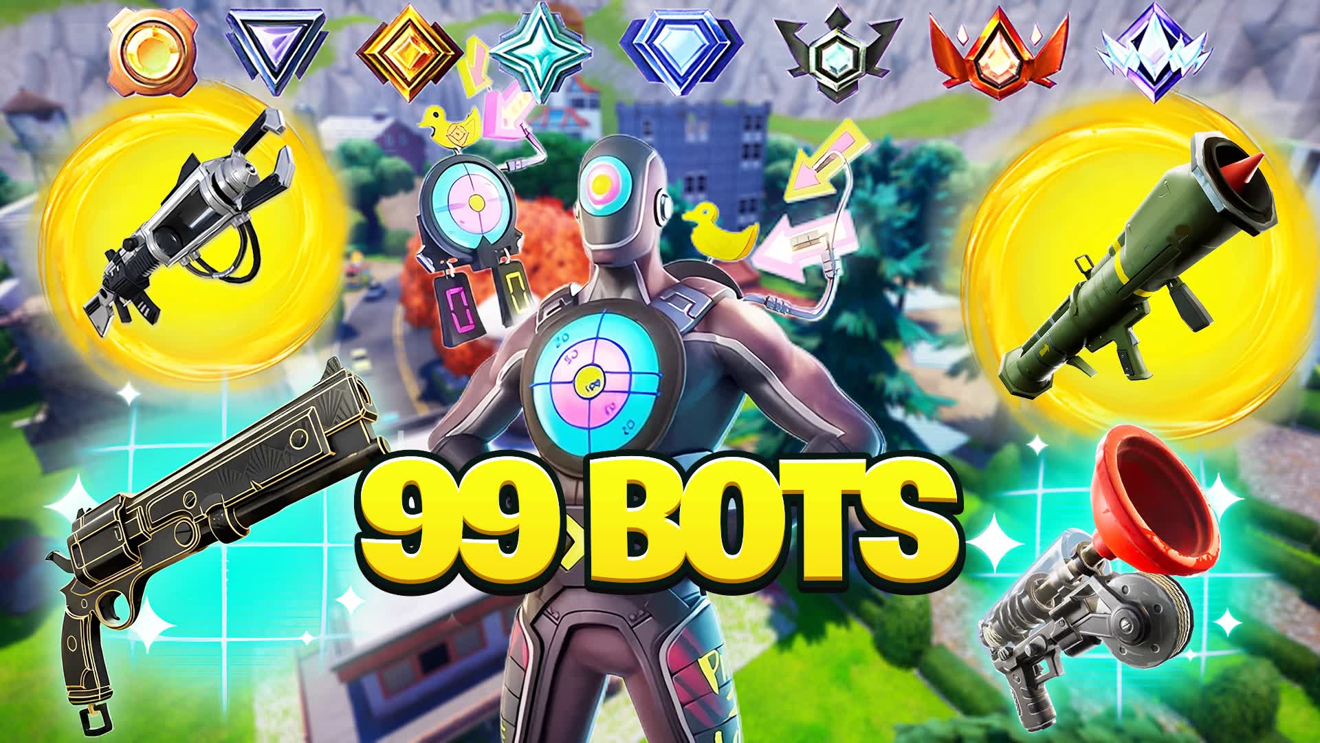 🧠 99 BOTS RANKED ⭐FREE FOR ALL 🎯