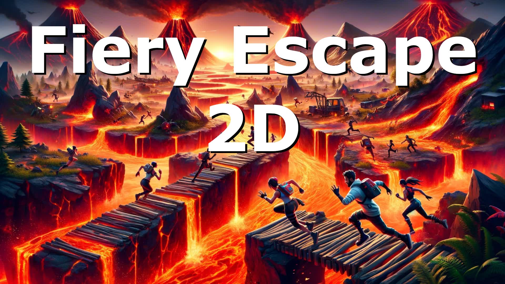 Fiery Escape 2D