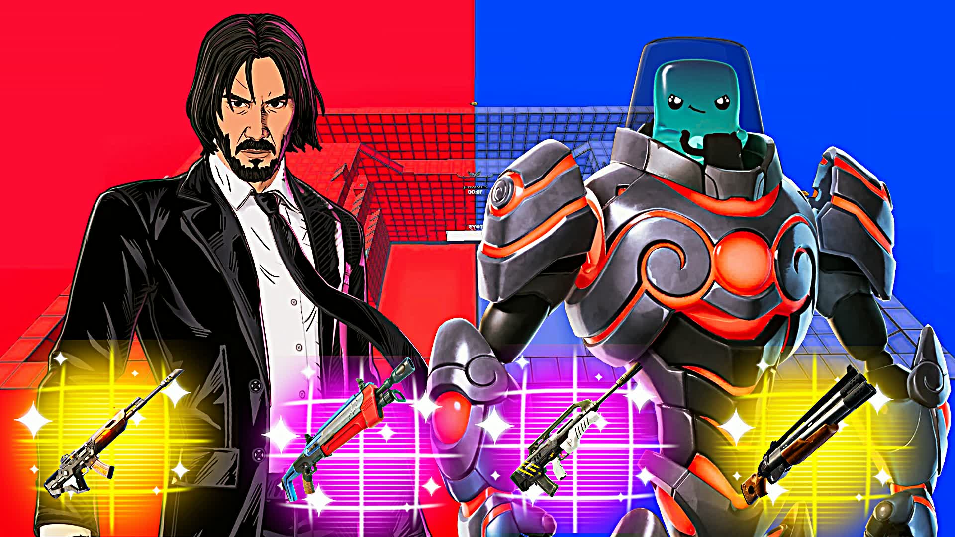 RED VS BLUE: THE CLASH