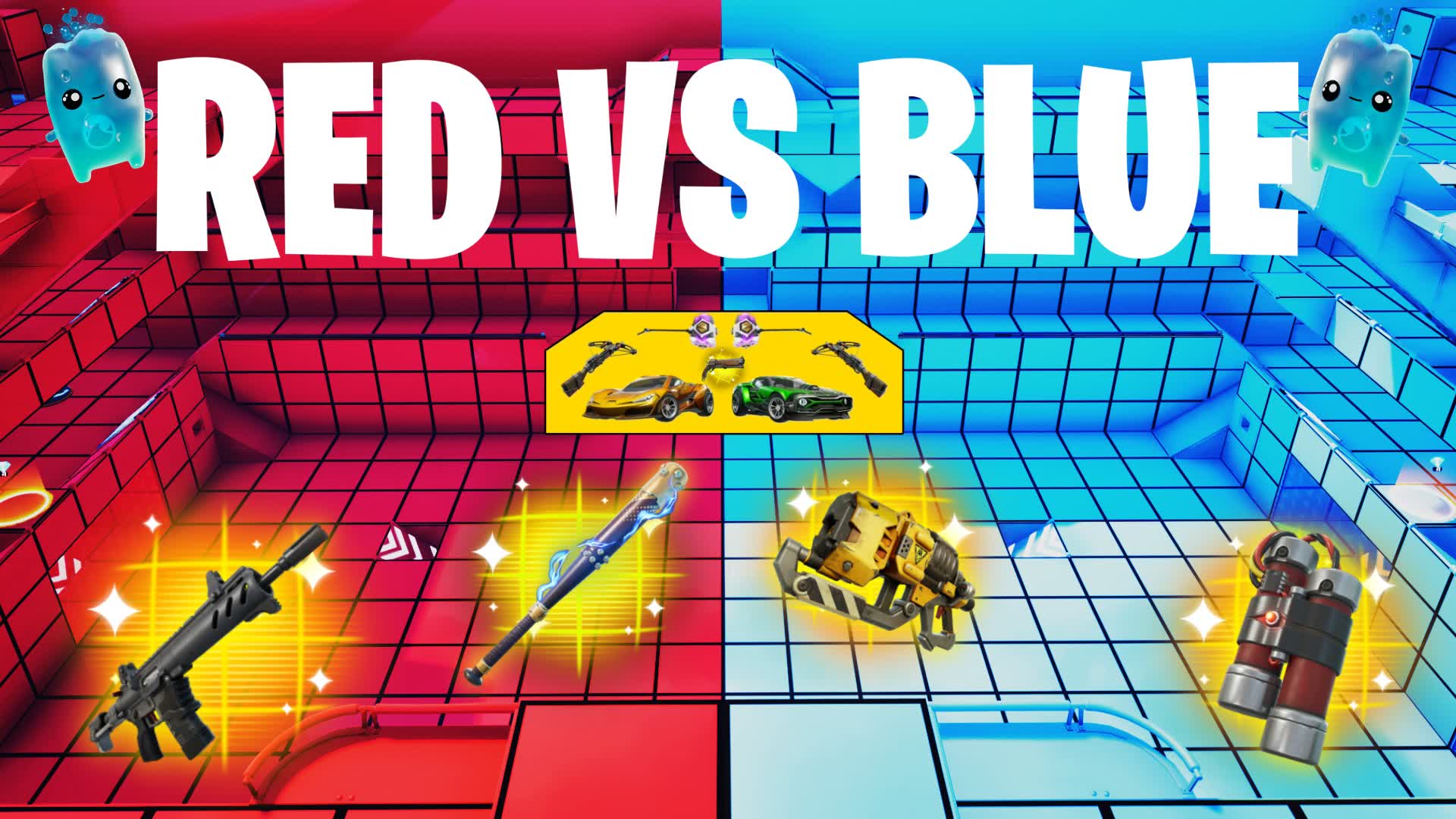 🔴🔵 Red VS Blue SUPER Powers 🔵🔴