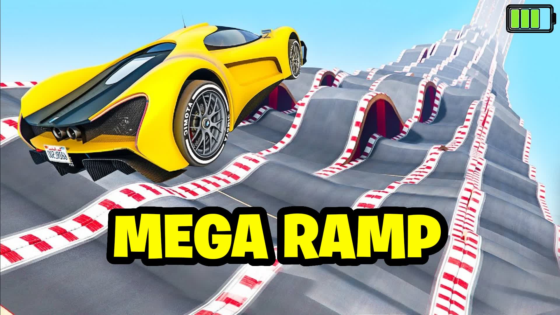 🚗 SUPER MEGA RAMPS 😱