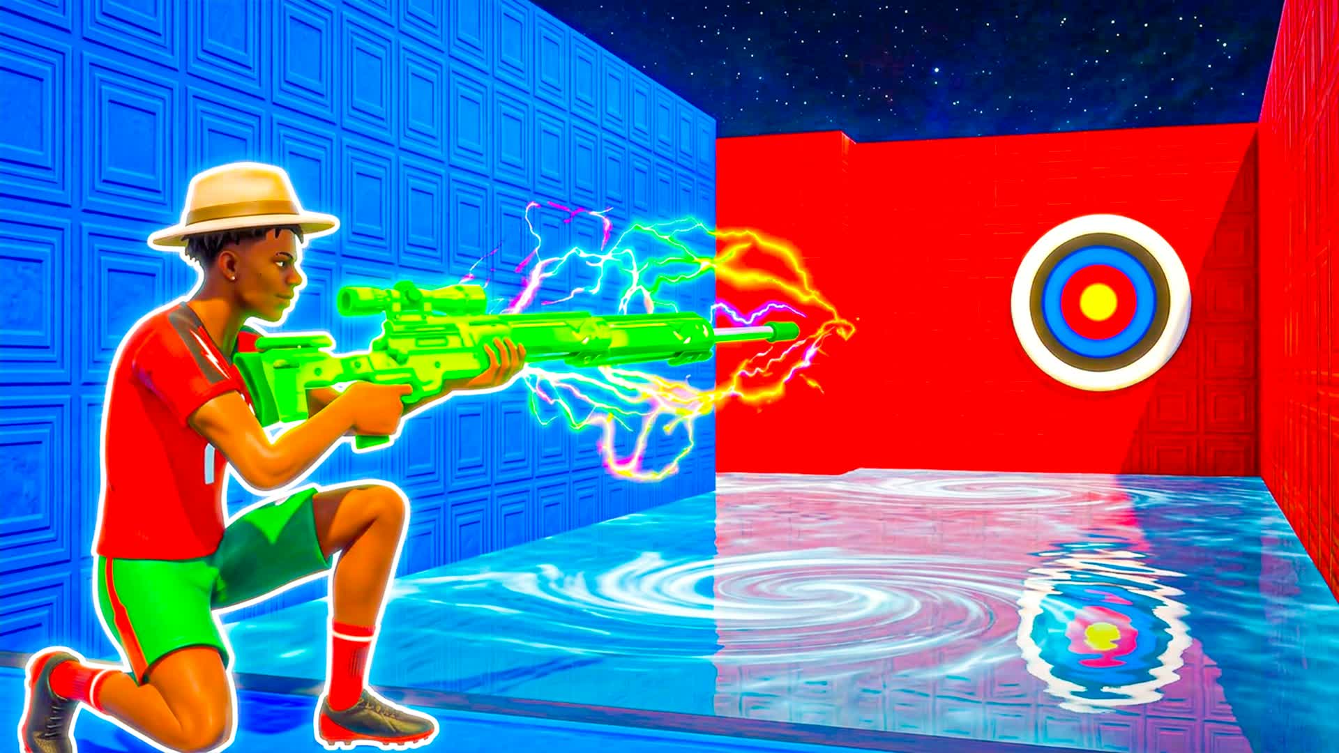 PARALOL TRICKSHOT PARKOUR!🎯