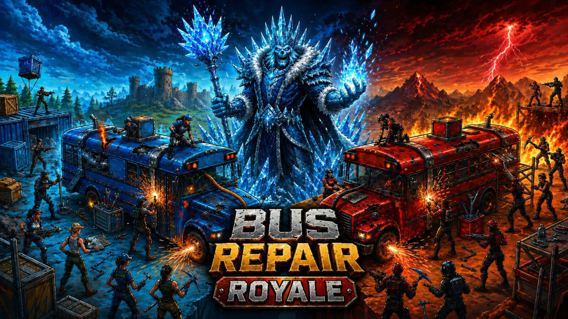 RIVALS | BUS REPAIR ROYALE | Season 1