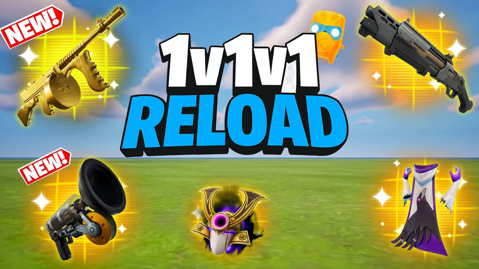 1v1v1 Reload Arena