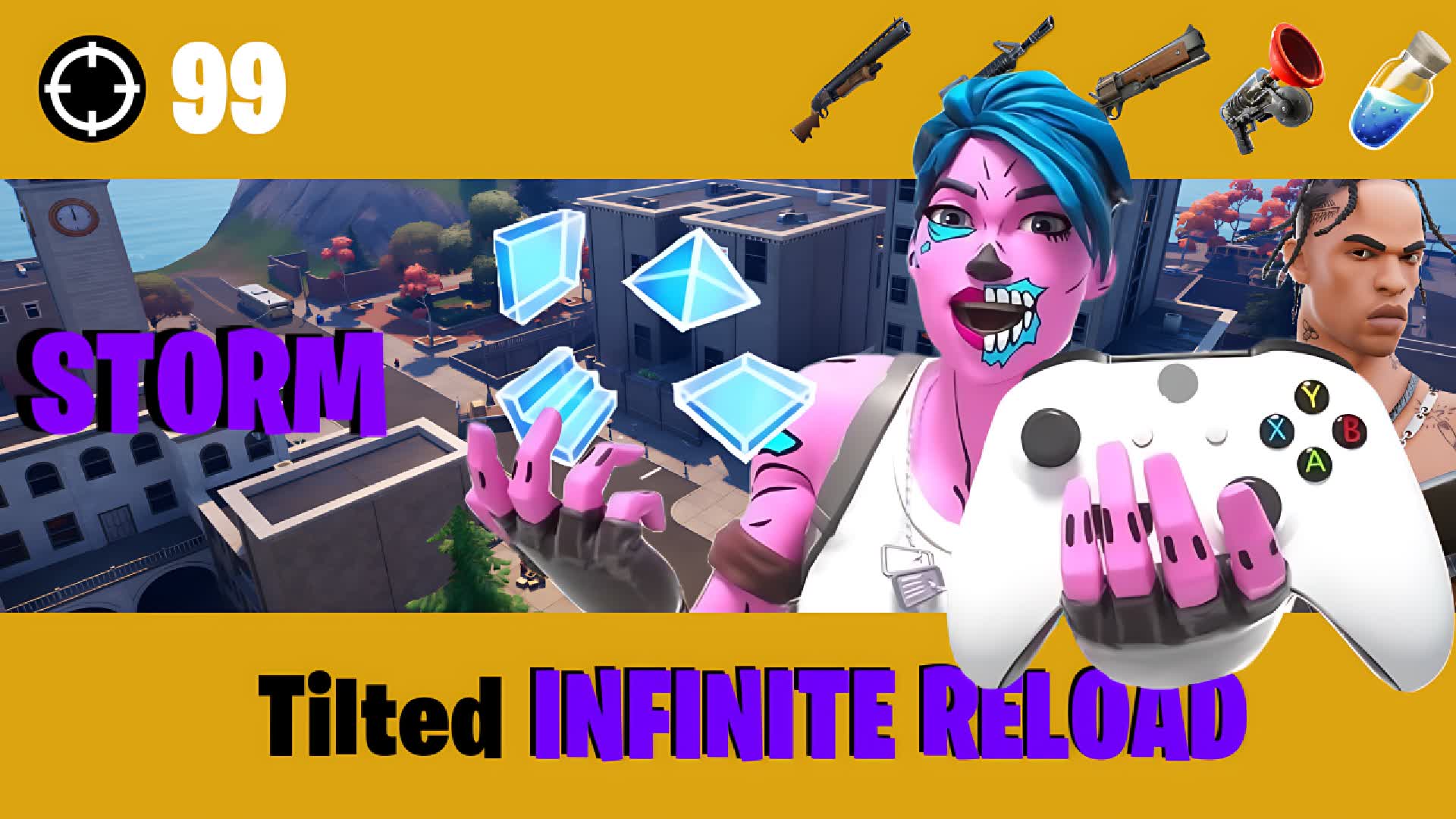 INFINITE RELOAD - Tilted Towers!