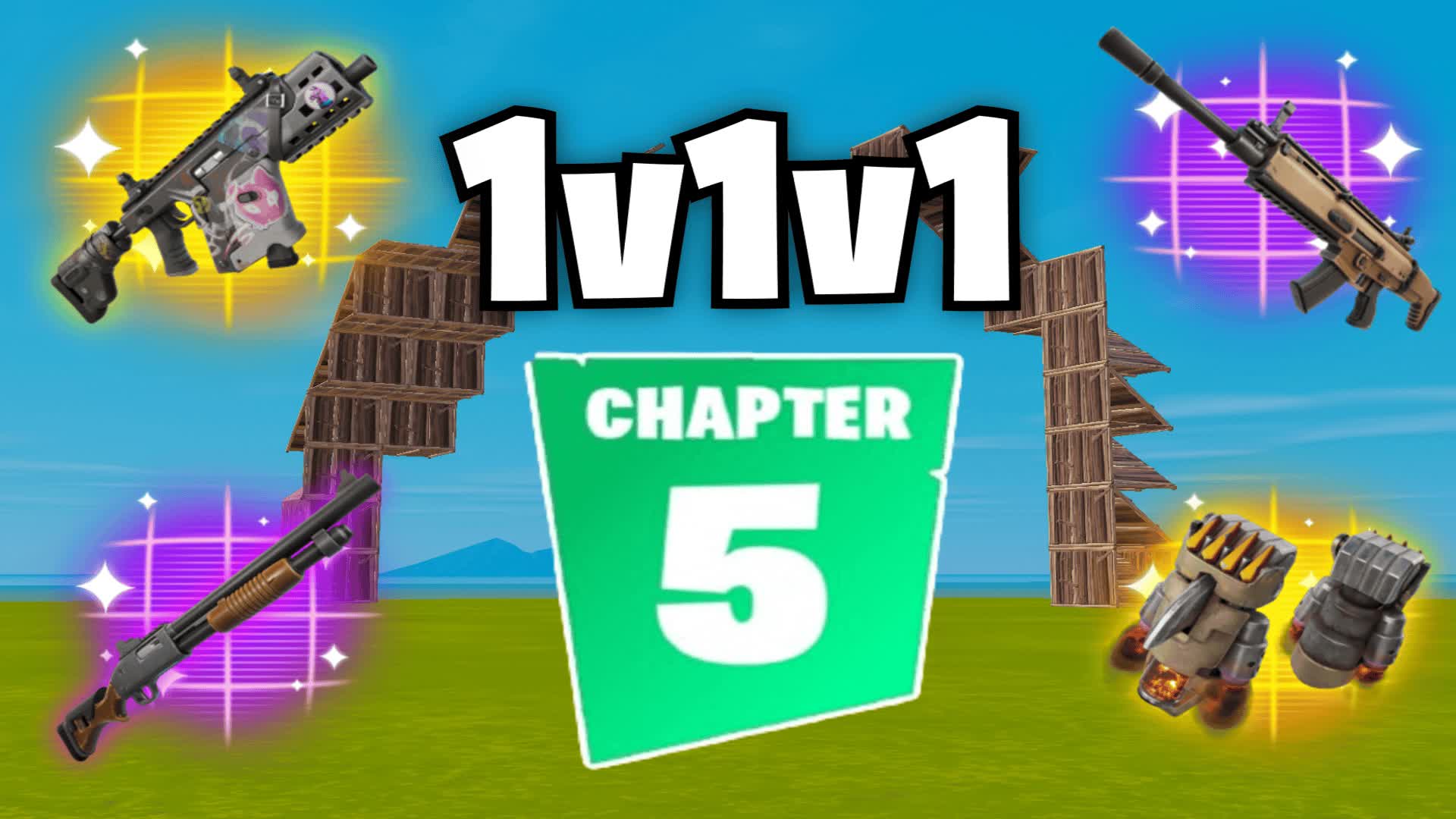 1V1V1 CHAPTER 5 REALISTIC FFA PVP 1V2🏆