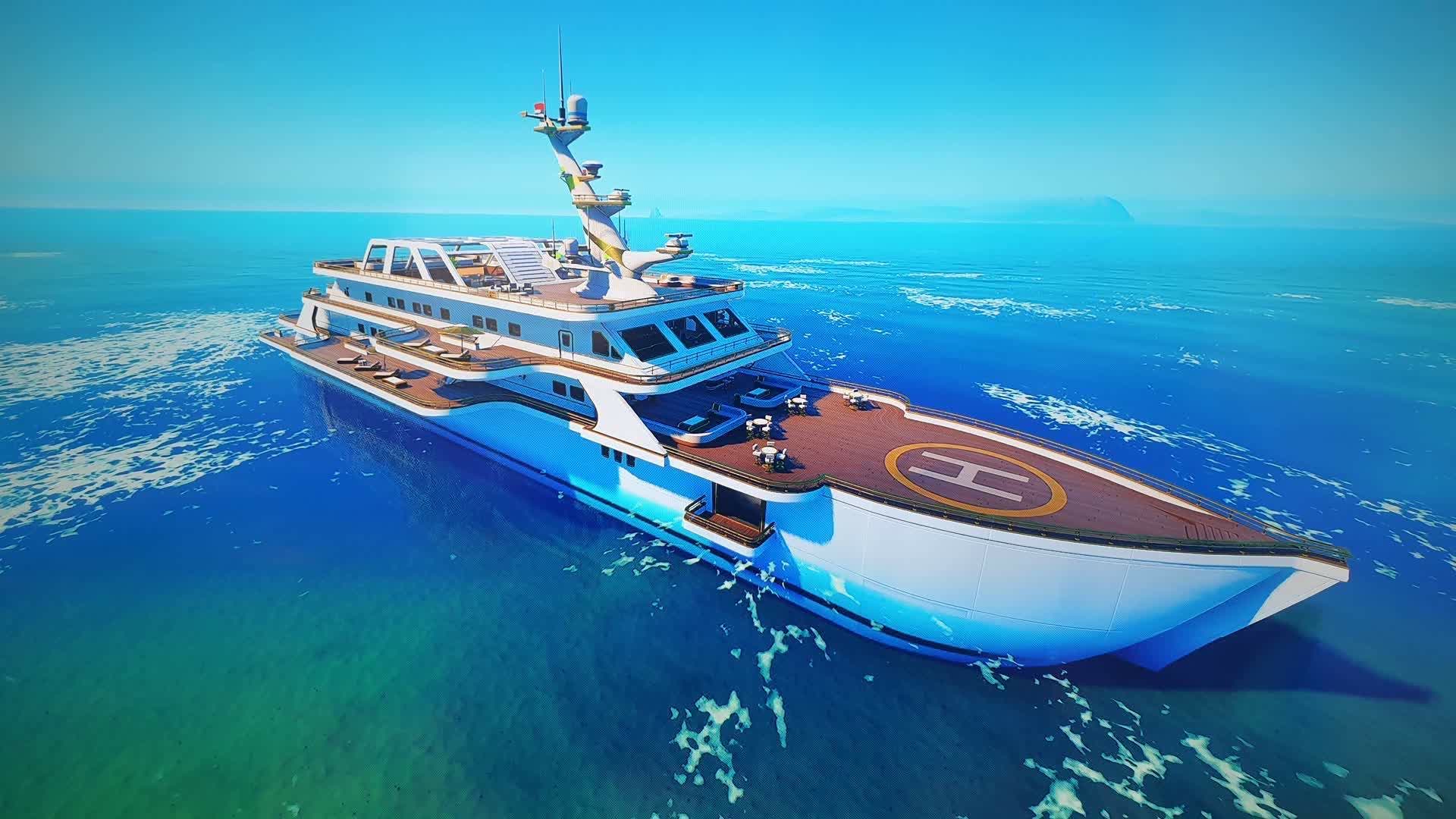 HIJACKED YACHT GUN GAME