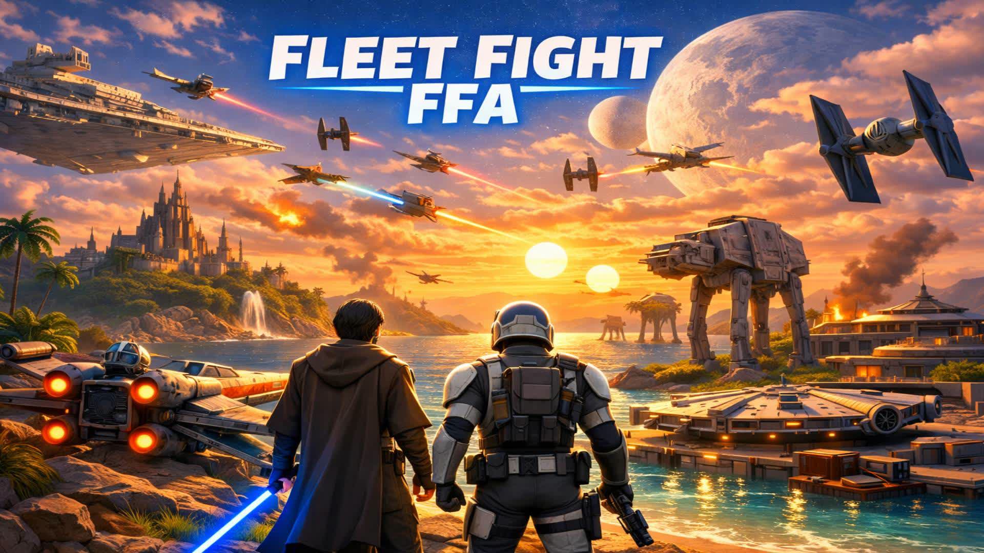 Fleet Fight FFA – Desert Arena