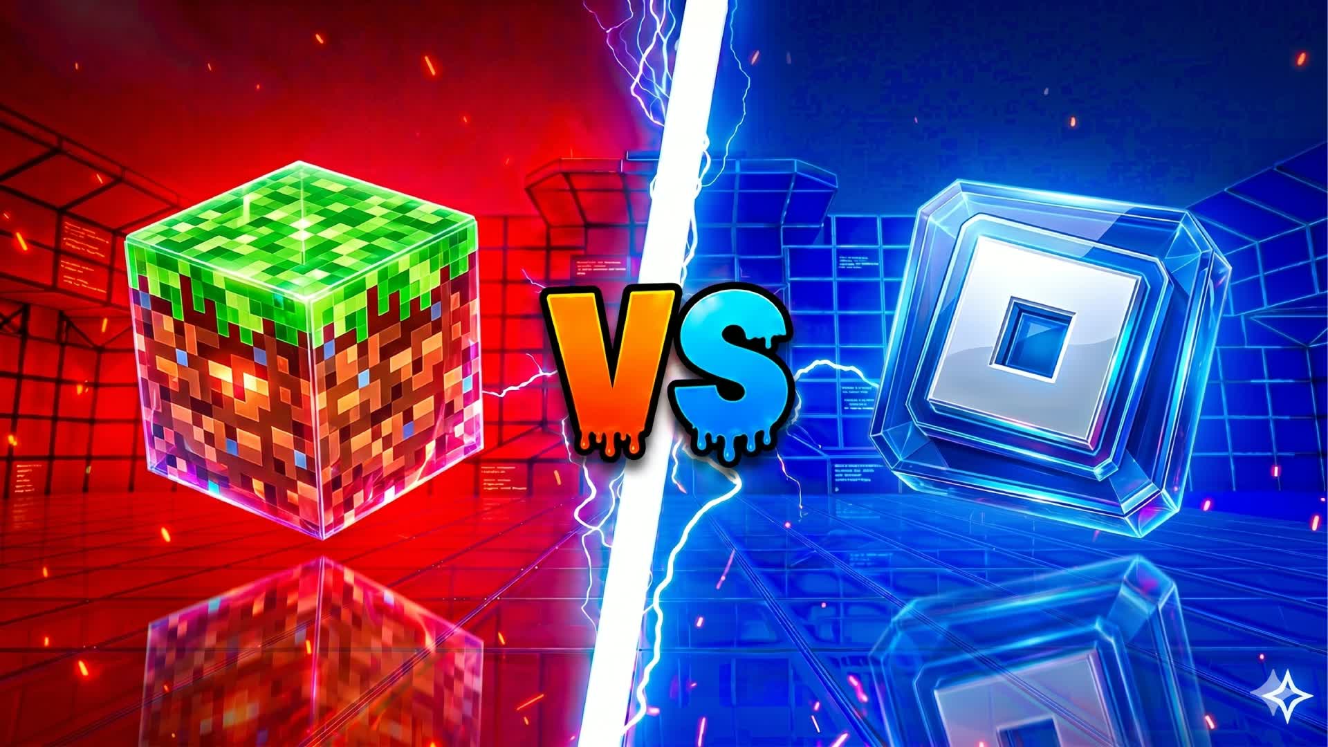 LOGO RIVALS RED VS BLUE 🔴🔵