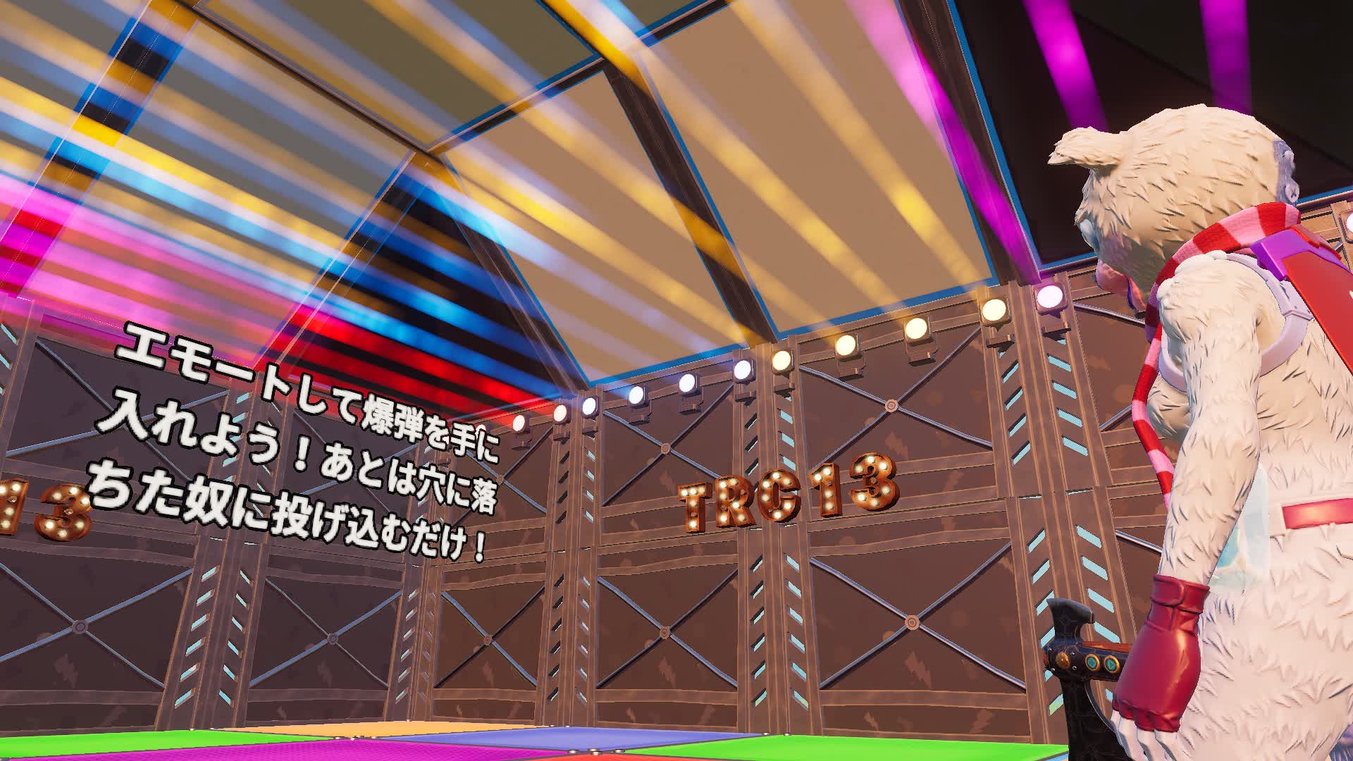 穴に落ちた奴に爆弾を投げ込むだけのゲーム