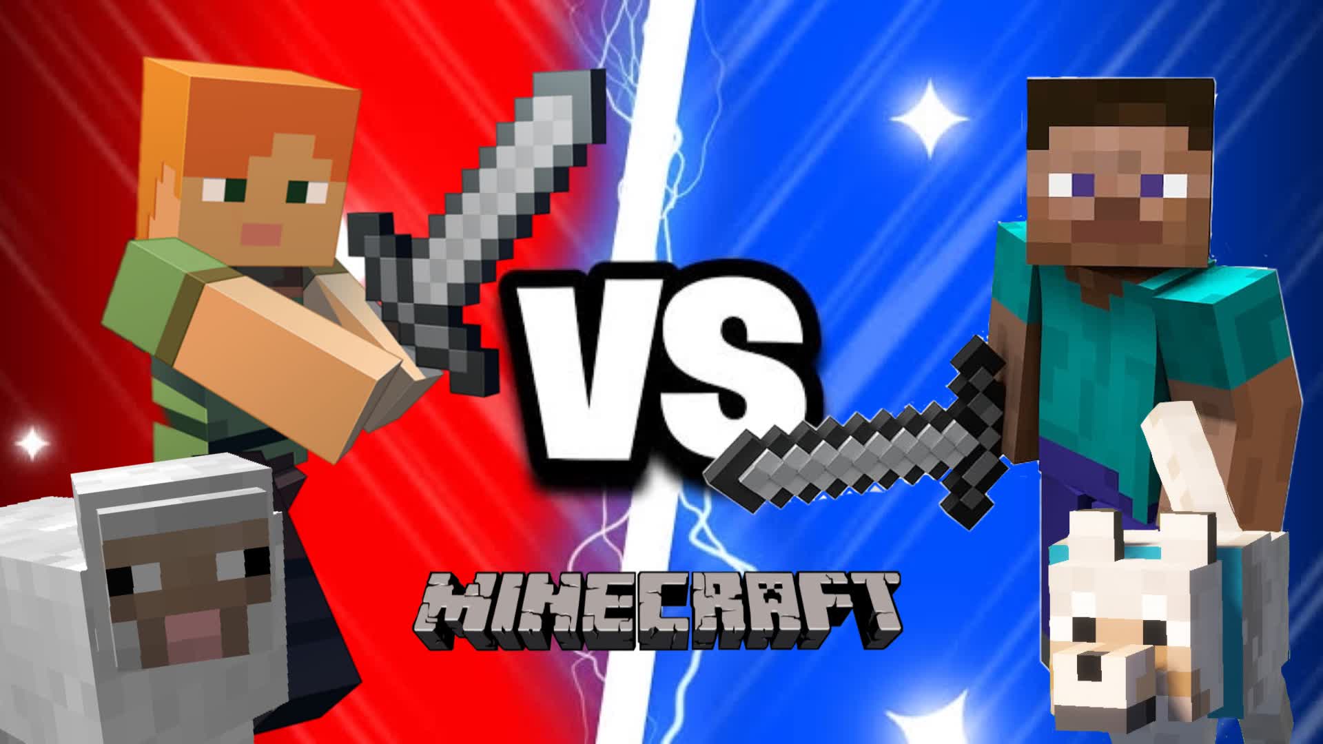 Steve vs Alex 🔴🔵