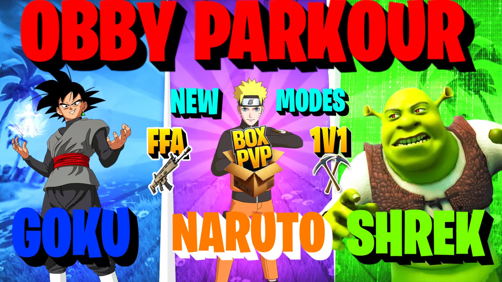 GOKU VS NARUTO 1V1/FFA/BOX PVP/OBBY
