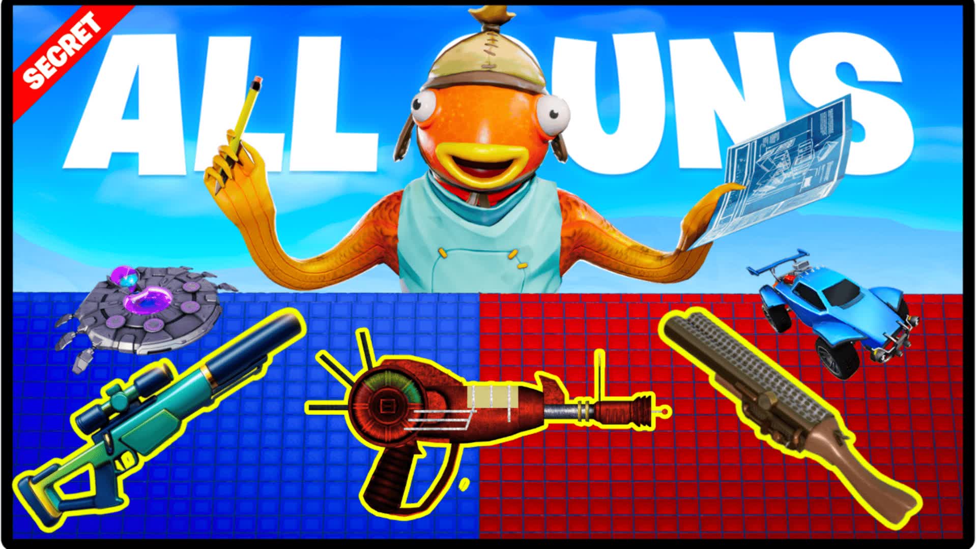 🔵Ultimate Red vs Blue🔴: All Guns Brawl