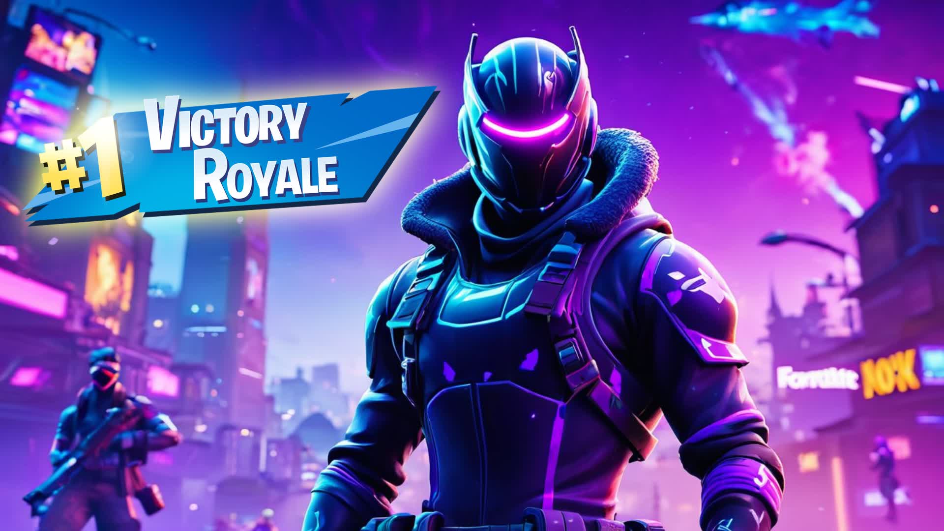 🏙️Neon City - Zero Build Zone Wars🎮
