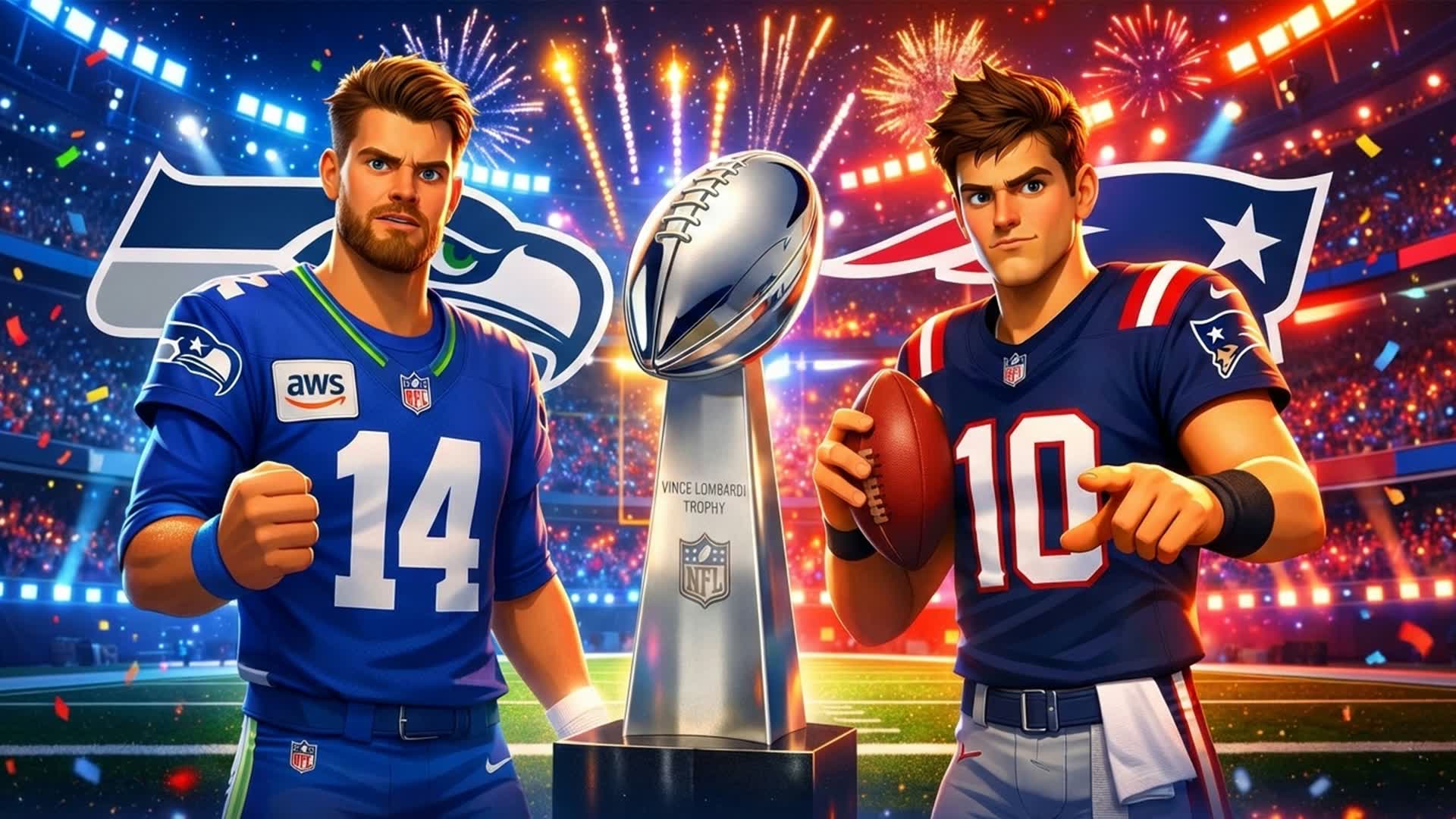 SUPERBOWL 60 PATRIOTS VS SEAHAWKS