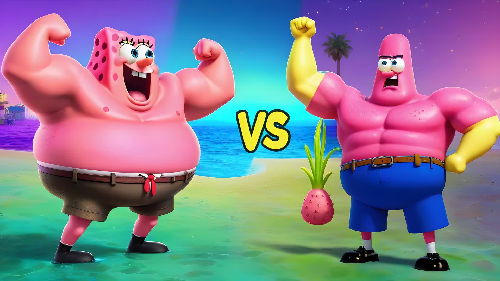 RED VS BLUE | SQUAREPANTS RUMBLE