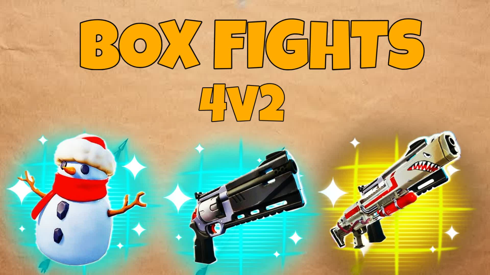 4v2 BOX FIGHTS