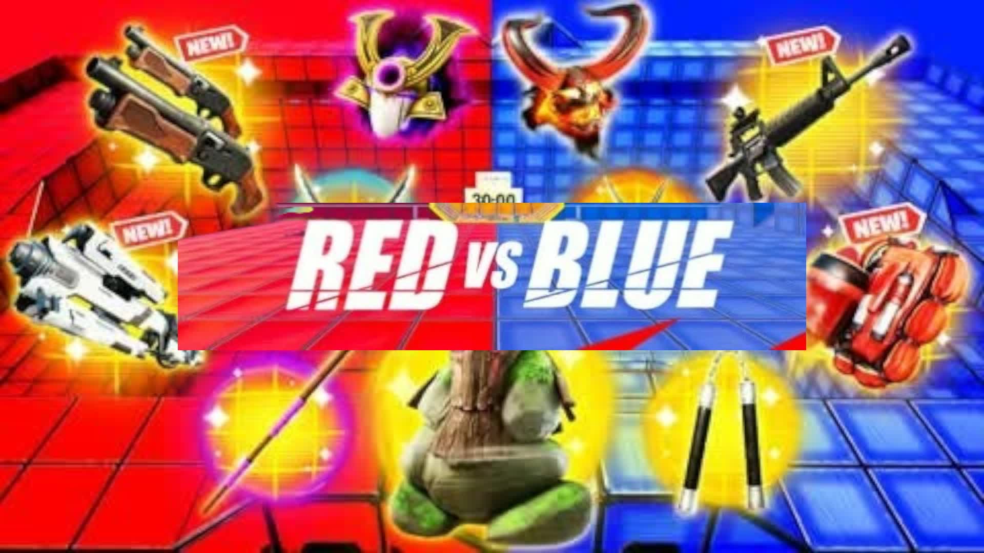 THE RED VS THE BLUE 🔵🔴
