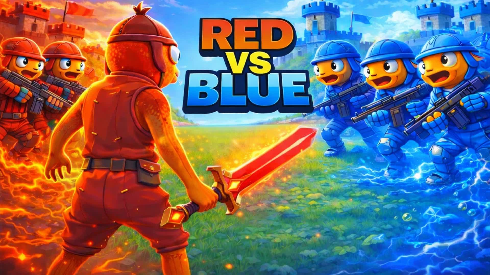 🔴🔵 NEW RED VS BLUE - ALL GUNS !