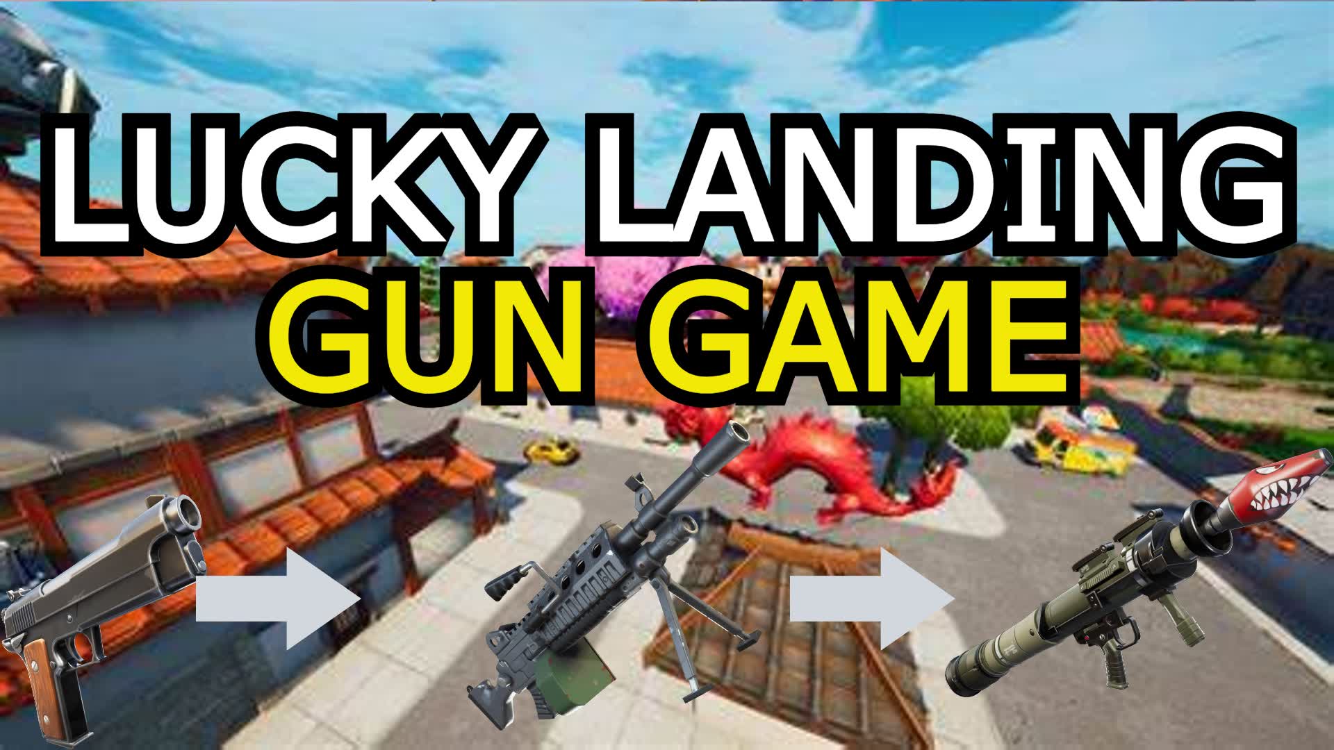 LUCKY LANDING GUN GAME
