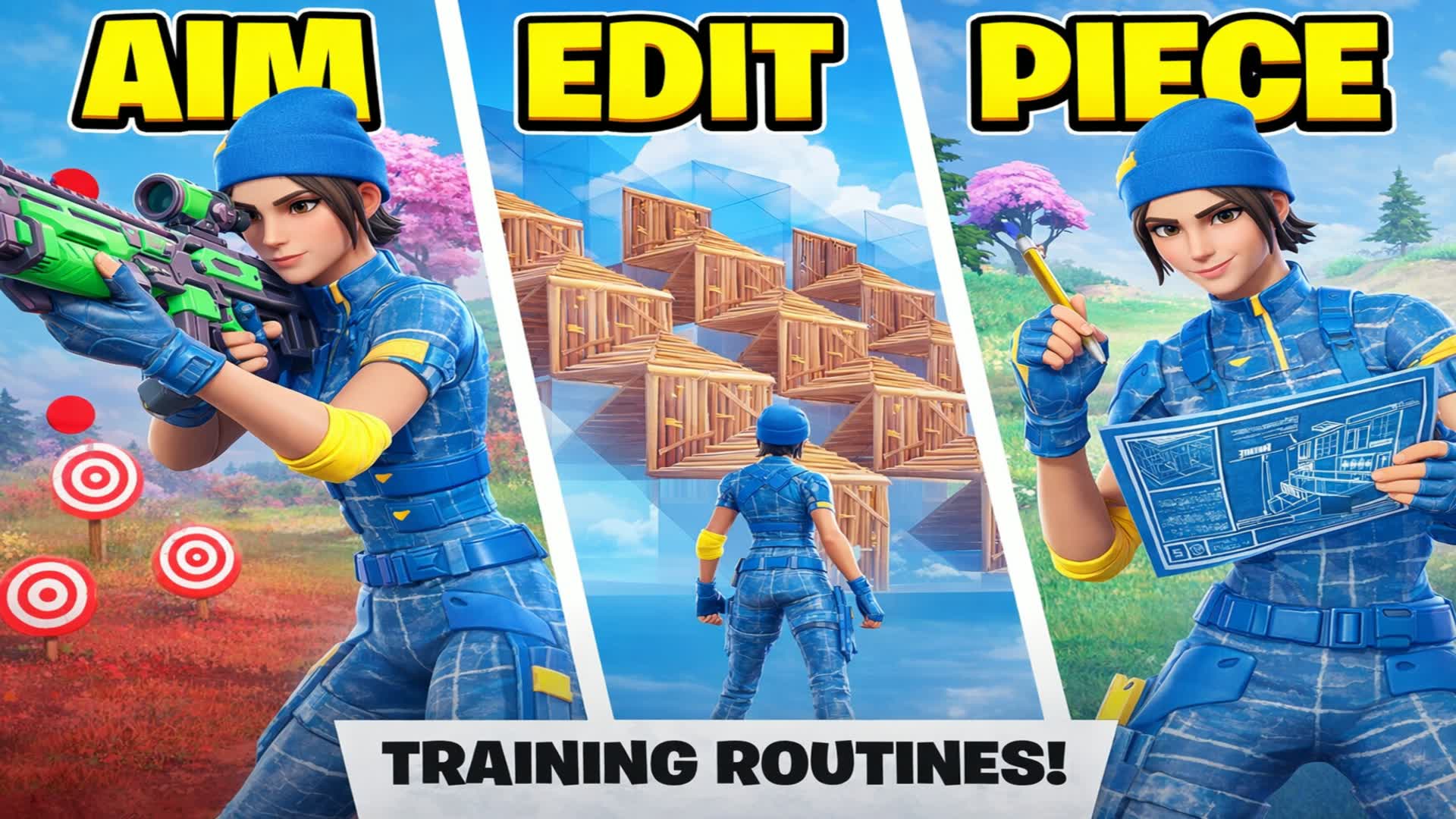 🎯 Aim Edit Piece & 1V1🎯