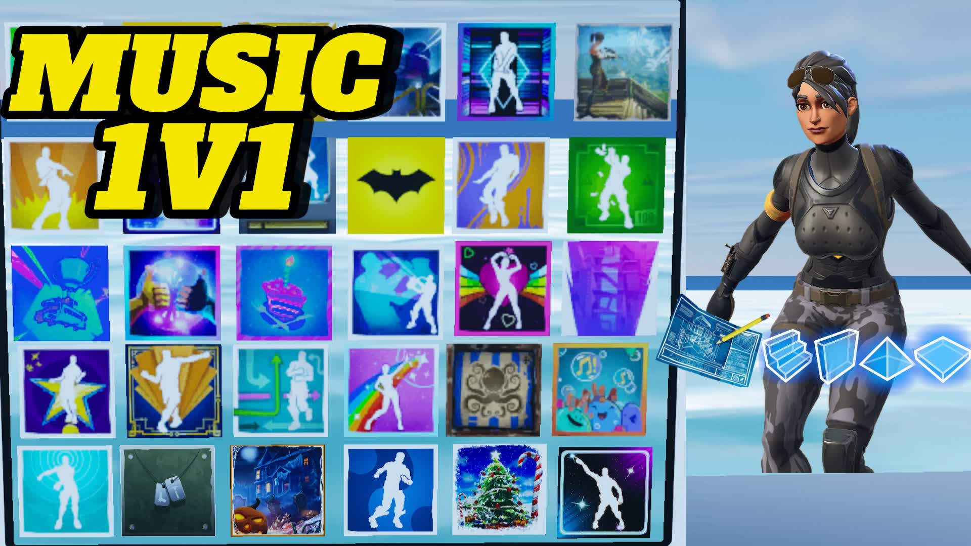 1v1 BUILD FIGHT - CHAPTER 1 MUSIC 🎵