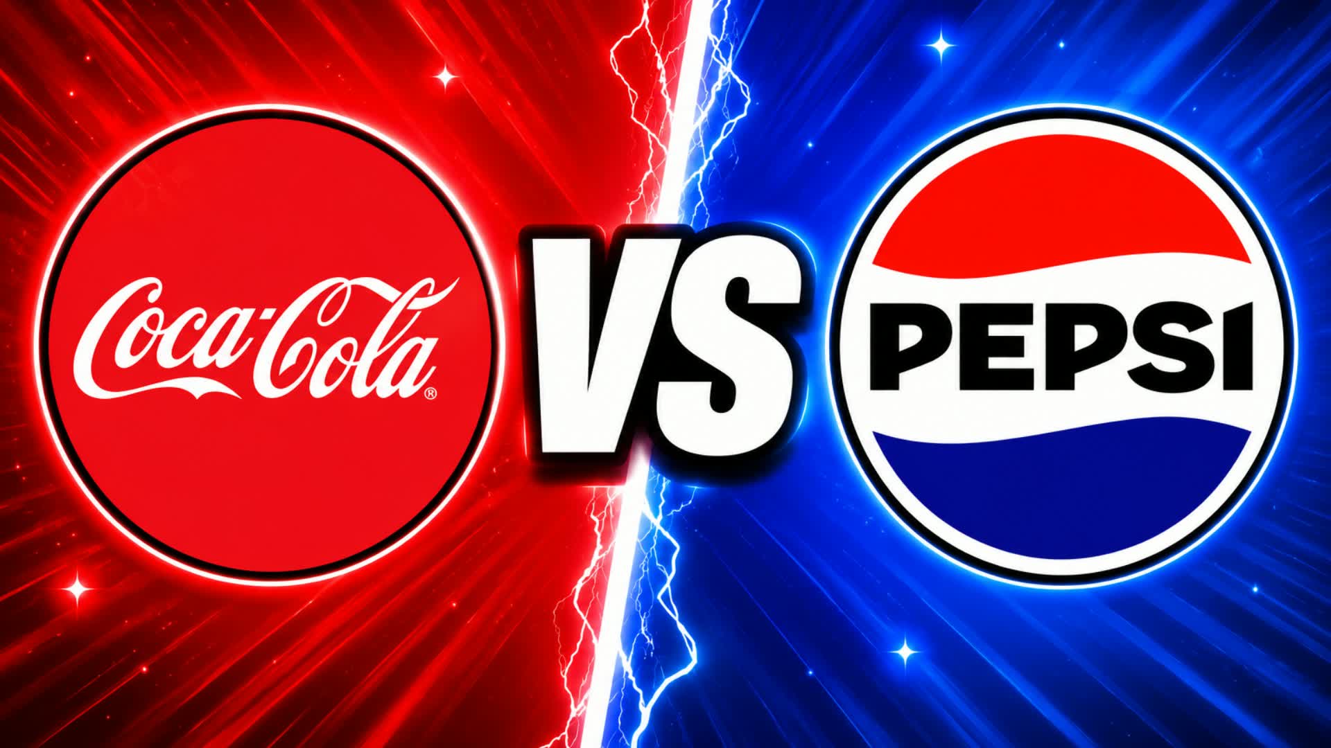 COCA-COLA VS PEPSI 🔴🔵