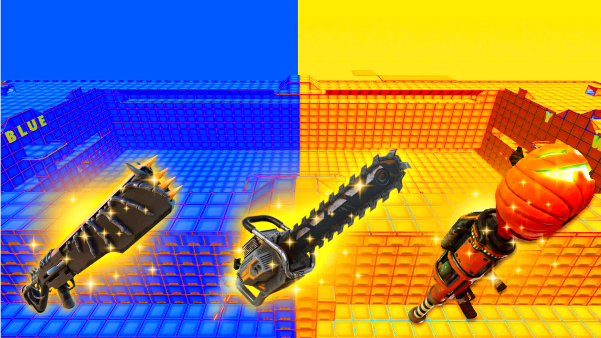 THE YELLOW VS BLUE 🟡🔵