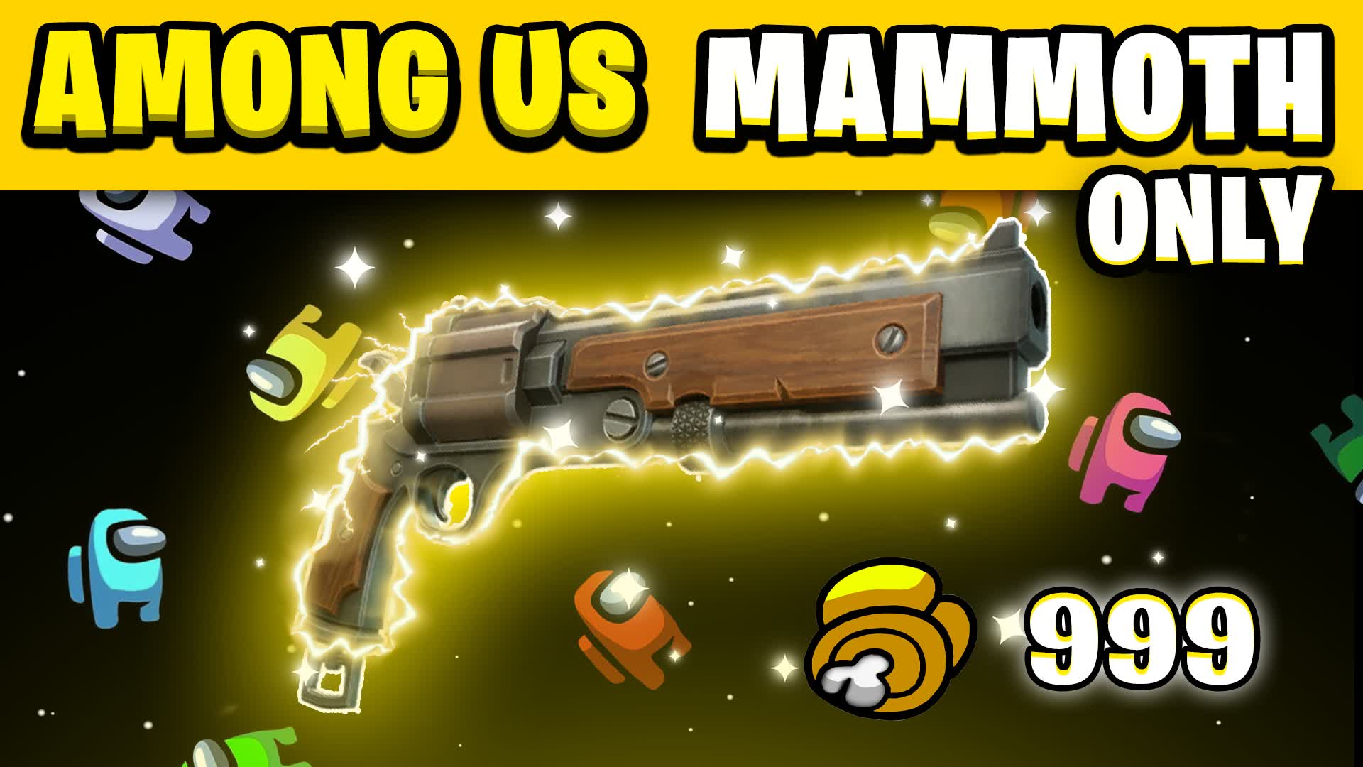MAMMOTH PISTOL ONLY 🎯 ONE SHOT AMONG US
