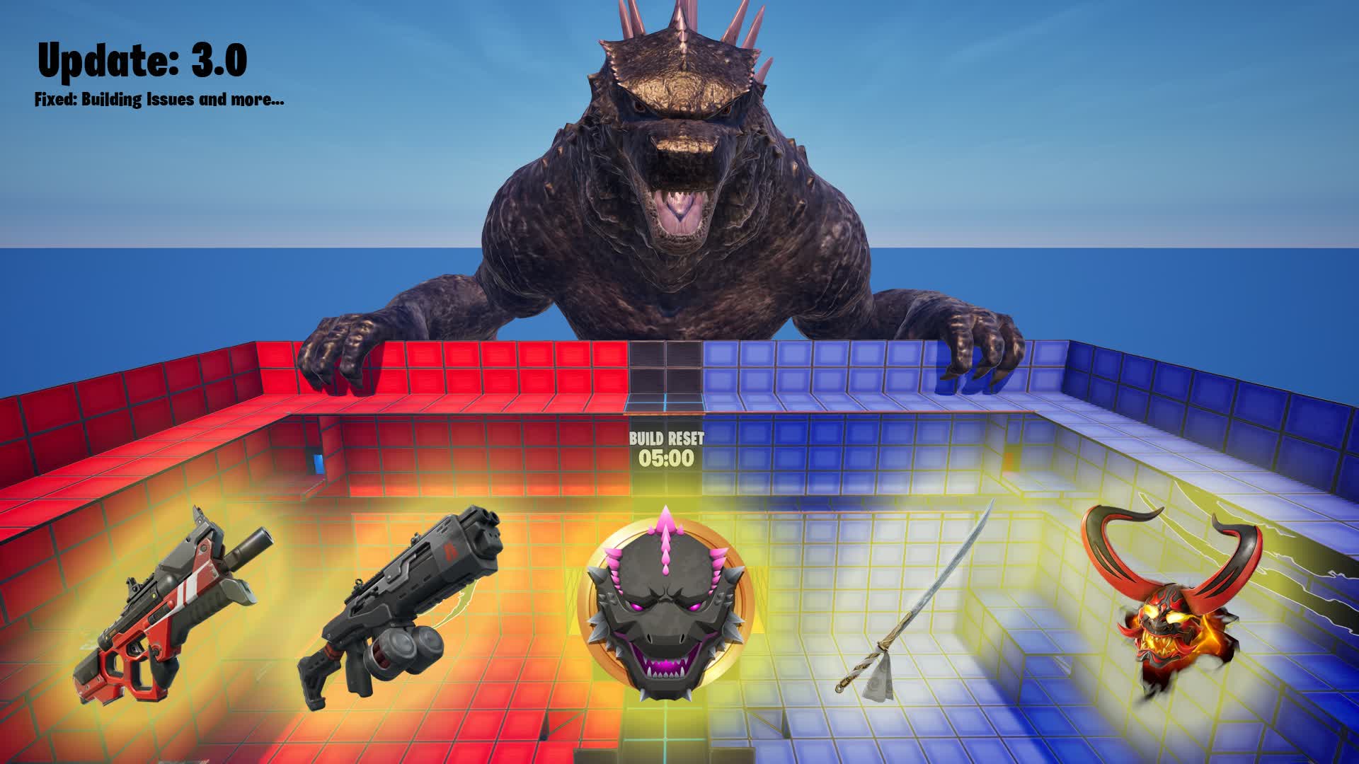 Godzilla Red vs Blue 🔴🔵