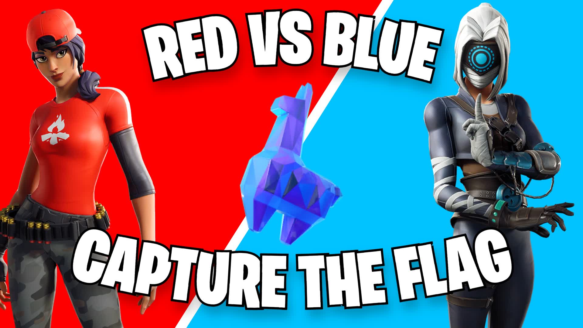 🔴 RED VS BLUE CAPTURE THE FLAG 🔵