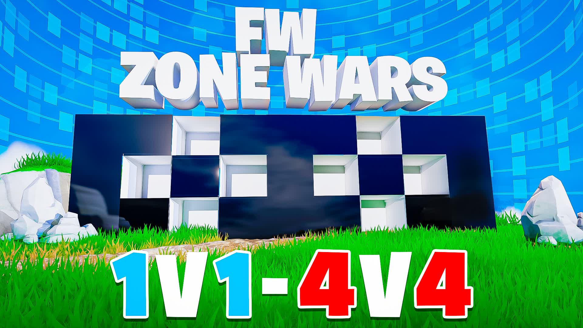 FW ZONE WARS (1V1 TO 4V4)