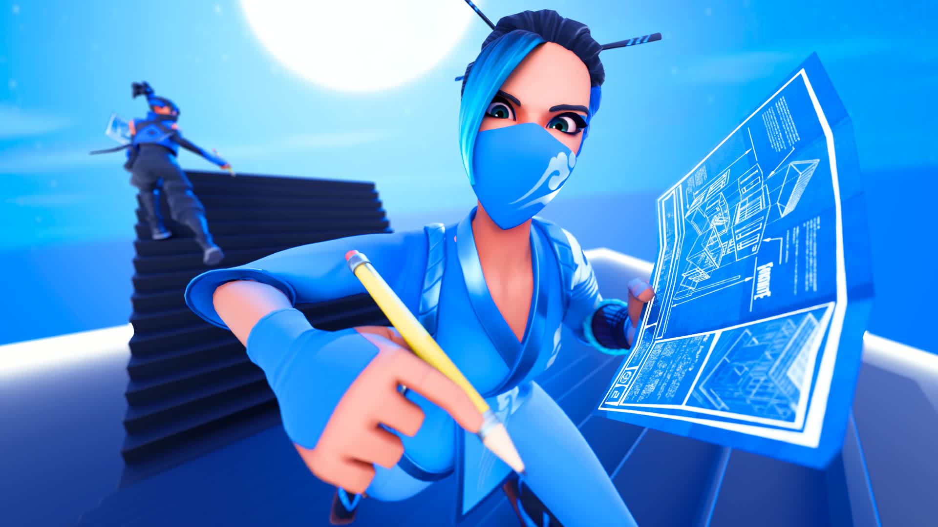 1V1 BUILD FIGHT [Night Edition]