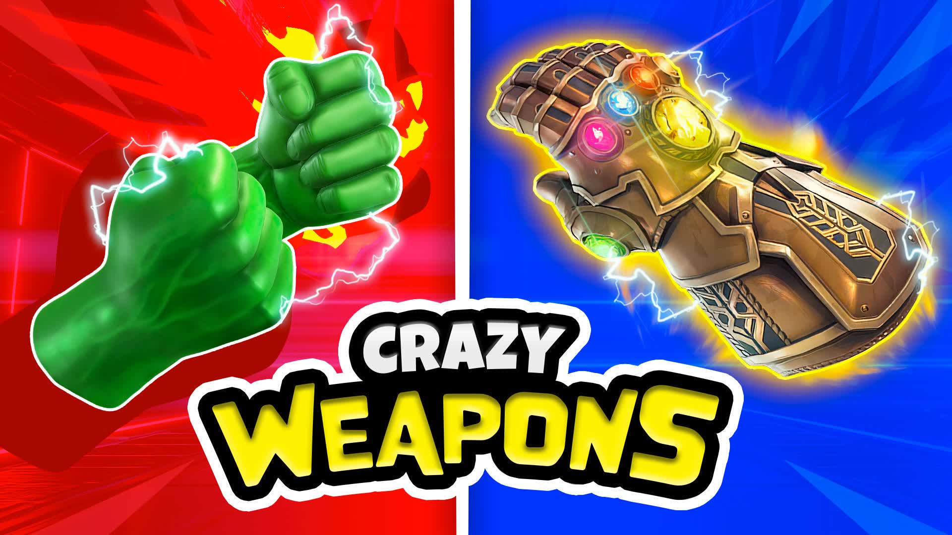 CRAZY WEAPONS RED VS BLUE 🔴🔵