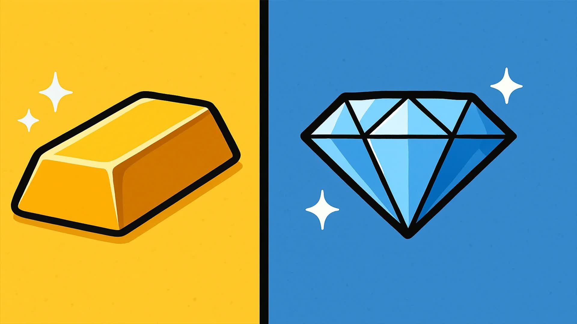 💎⚔️ DIAMOND vs GOLD🪙🔥