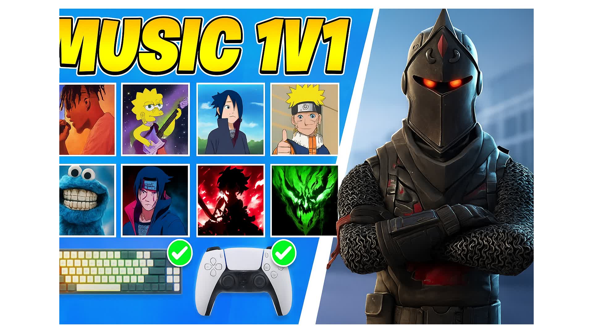 ✨ (BEST MUSIC) 1V1 🏆