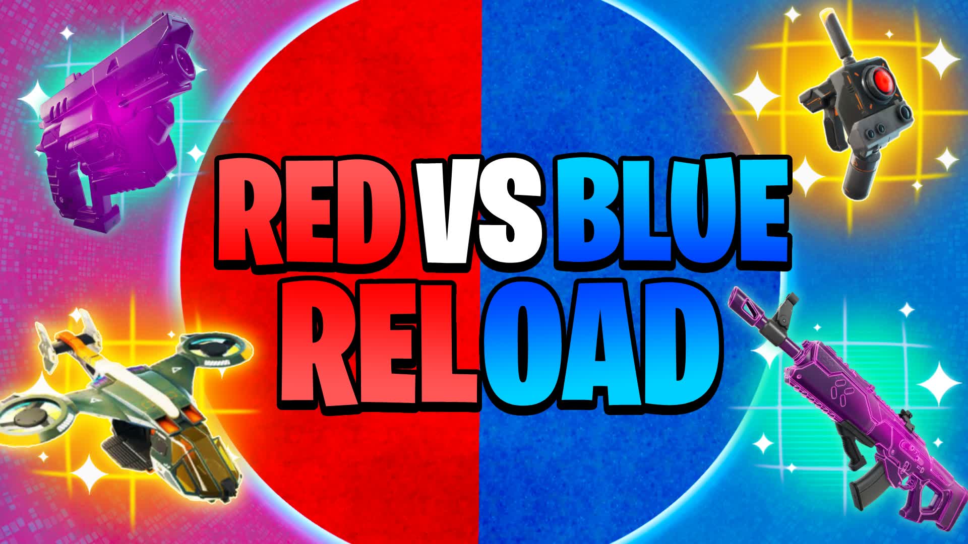 INSTANT 🔴🔵 RED VS BLUE (RELOAD, 1V1V1)