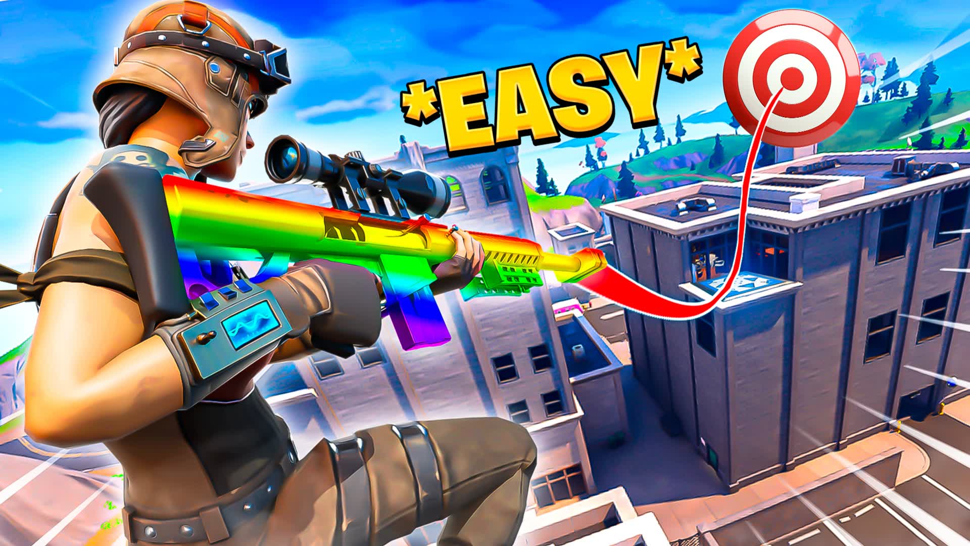 TILTED TRICKSHOT PARKOUR 🎯 ONE SHOT