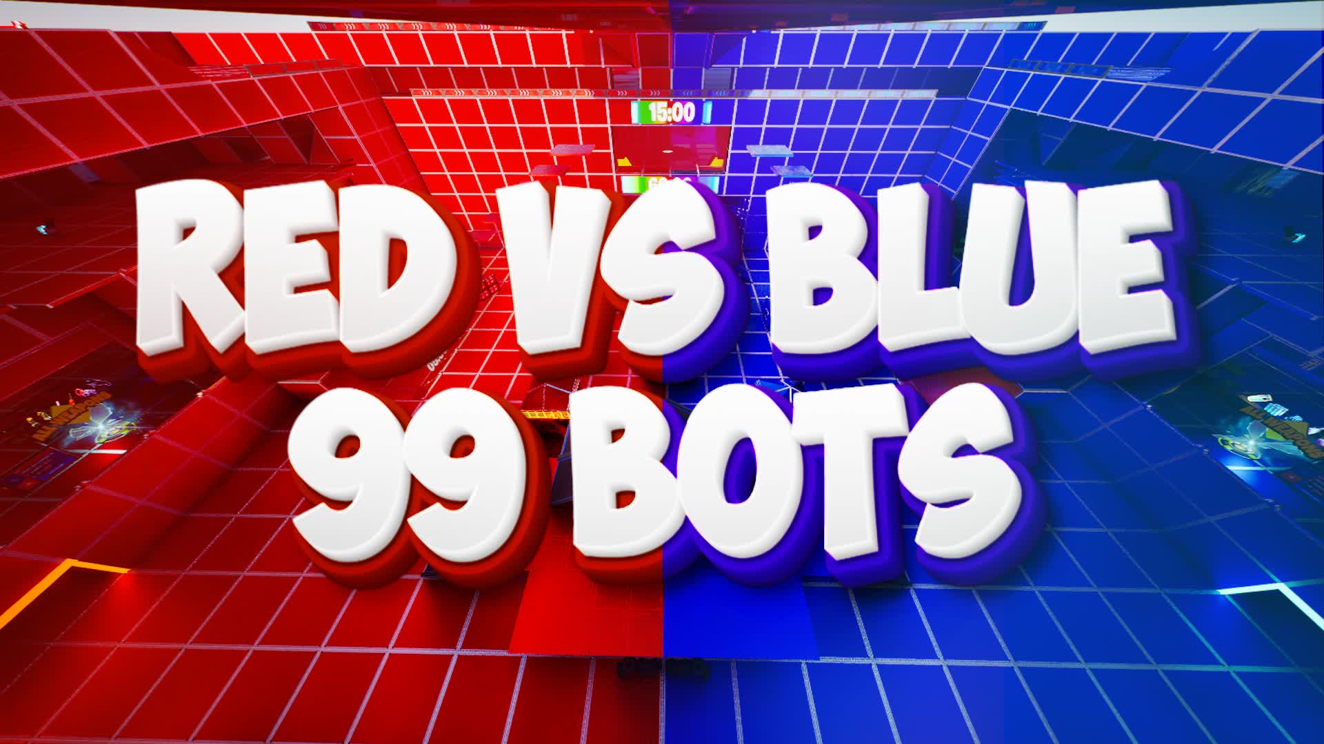 RED VS BLUE 99 BOTS BOT ROYALE