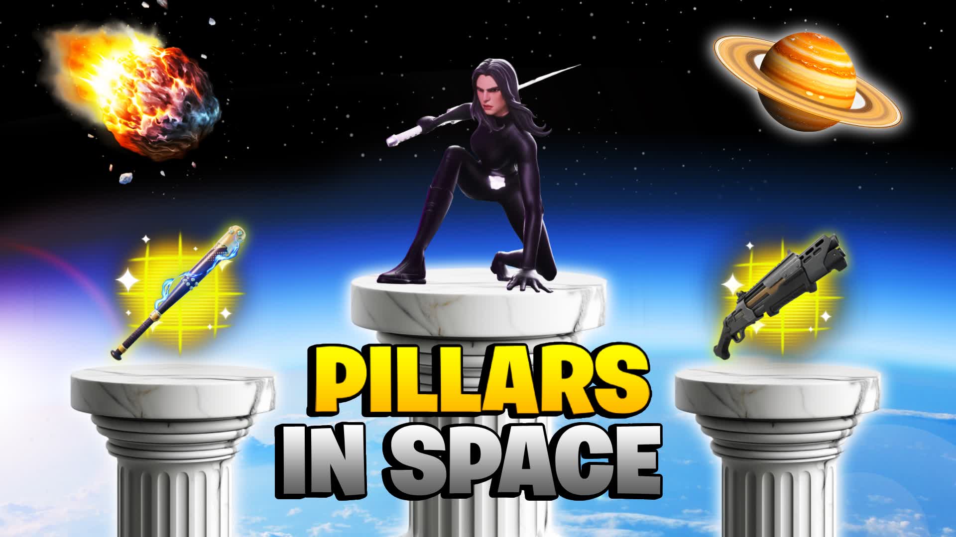 PILLARS IN SPACE! (200 PUMPS)🌟