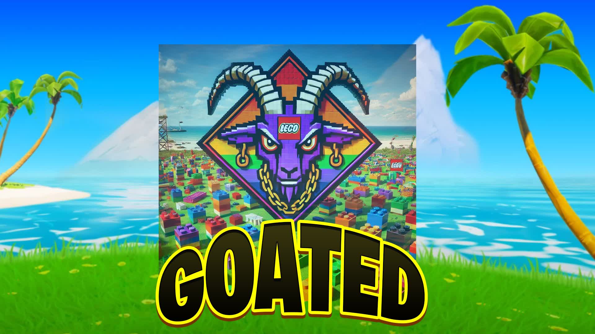 Goated Island in Fortnite 🏝️🔥