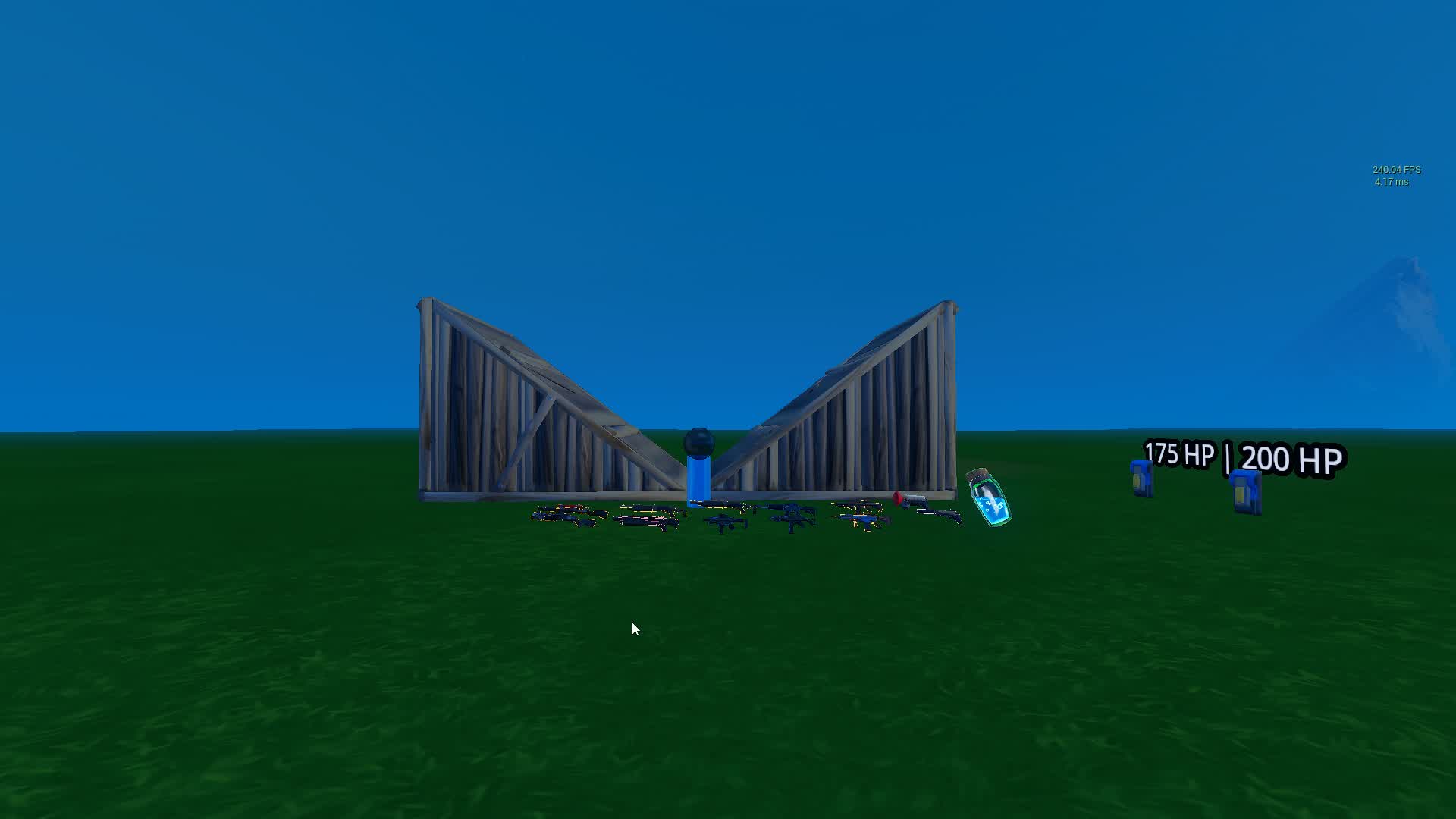 1v1 build fights new guns