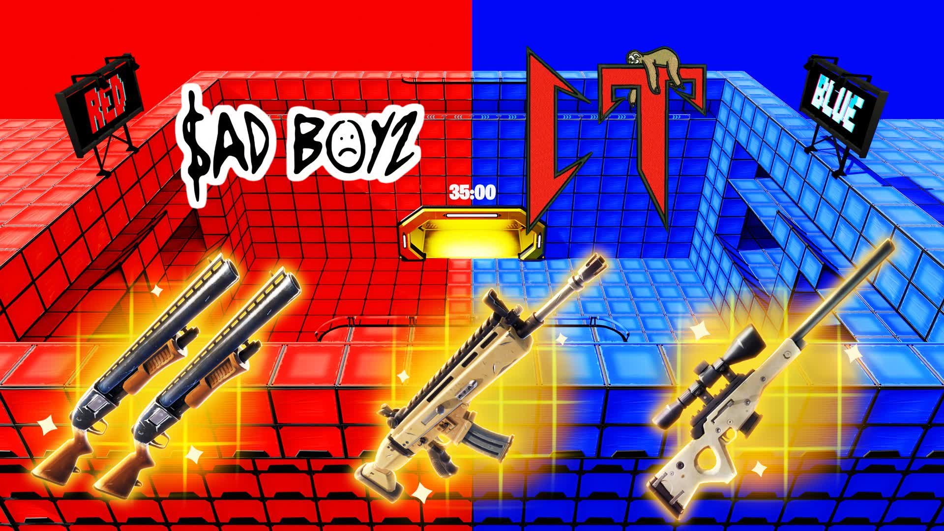 🔴ALUCINES VS SADBOYZ🔵