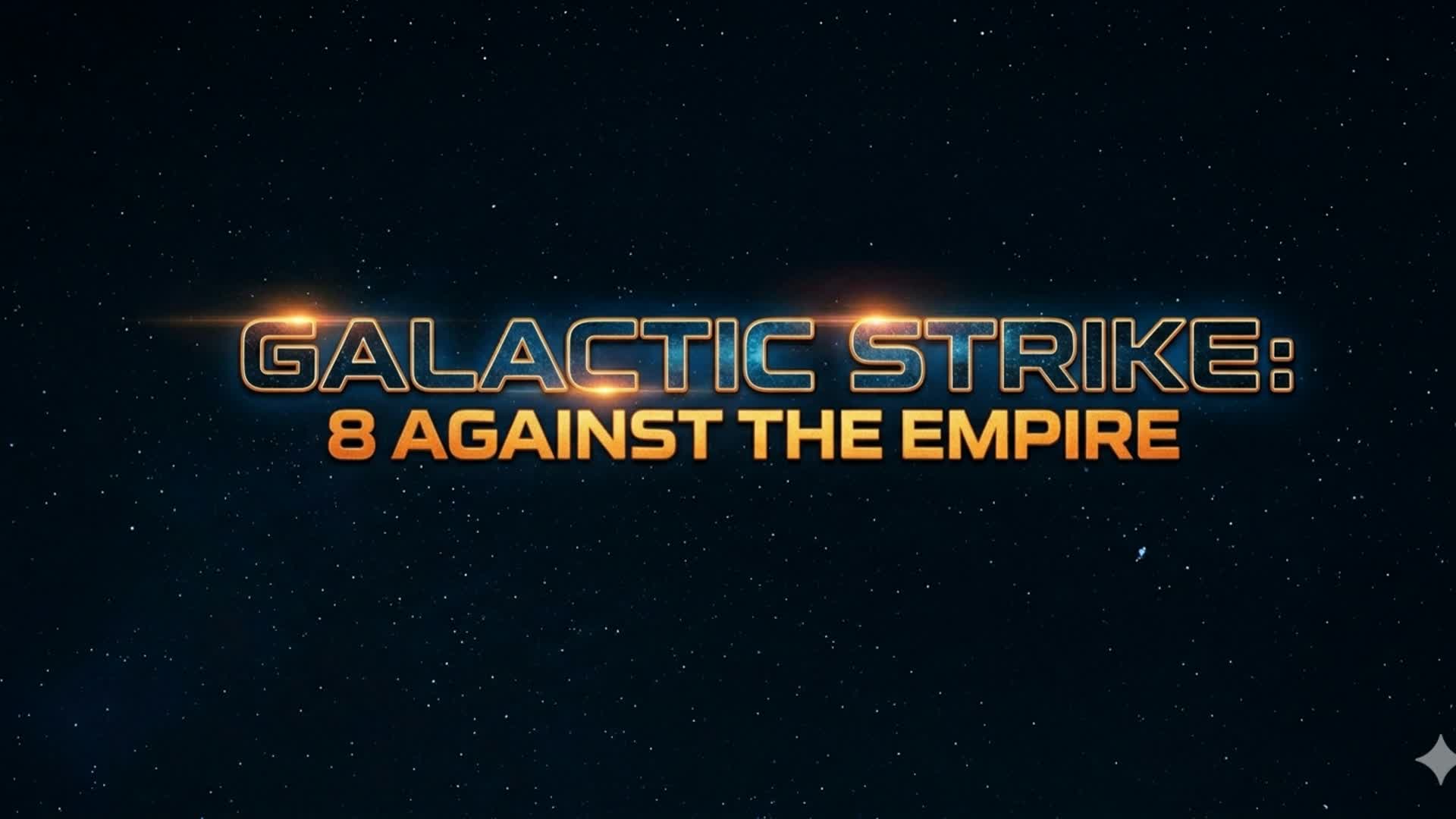 Galactic strike: 8 against the empire