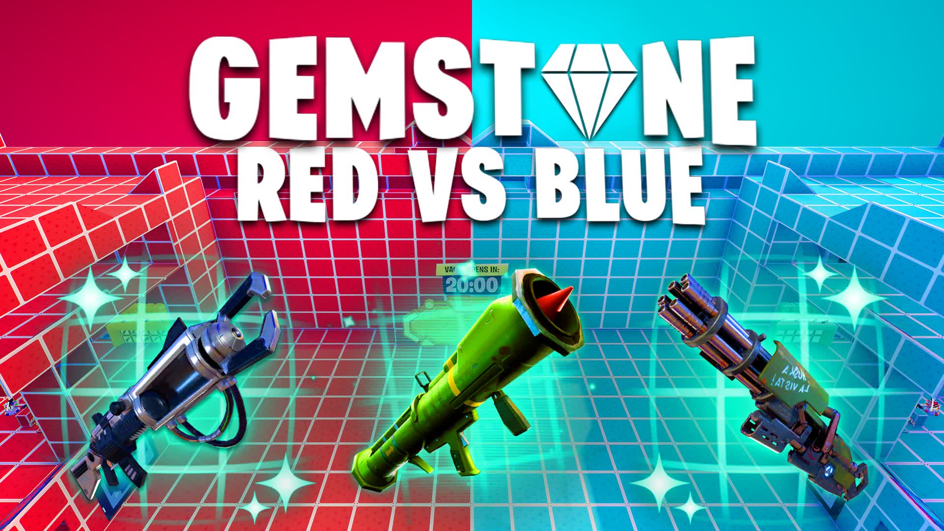 💎GEMSTONE RED VS BLUE🔴🔵